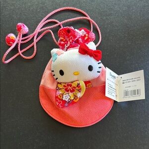 😻❤️NWT HELLO KITTY 3D PUCH BAG❤️😻